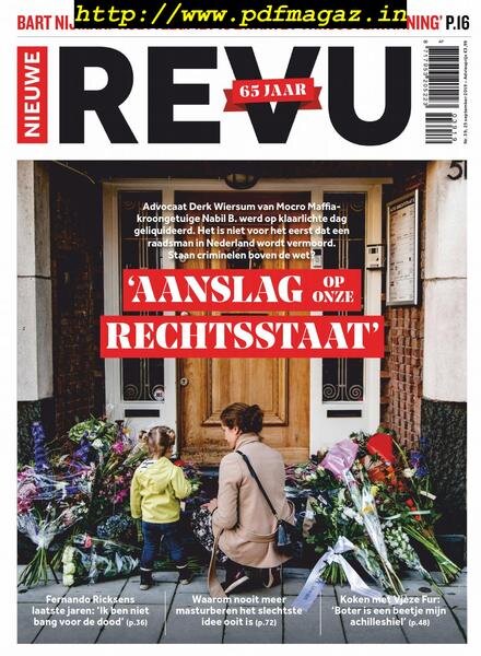 Nieuwe Revu – 25 september 2019 Cover