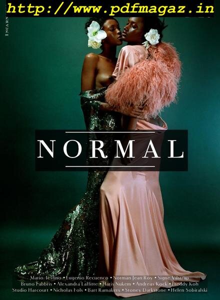 Normal Magazine – octobre 2019 Cover