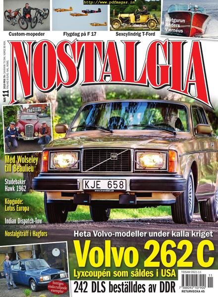 Nostalgia – 10 oktober 2019 Cover