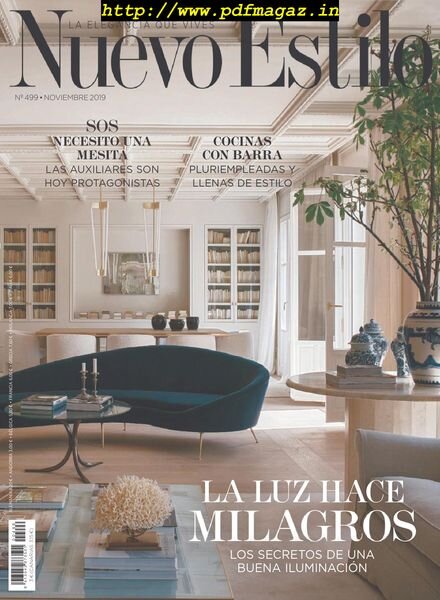 Nuevo Estilo – noviembre 2019 Cover