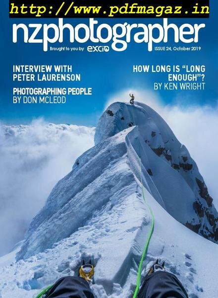 NZPhotographer – October 2019 Cover