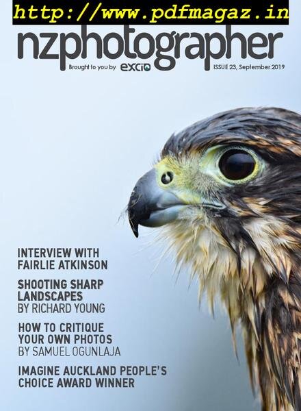 NZPhotographer – September 2019 Cover