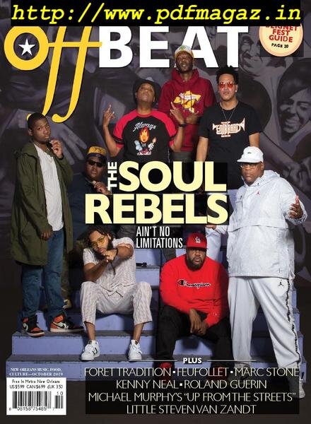 OffBeat Magazine – October 2019 Cover