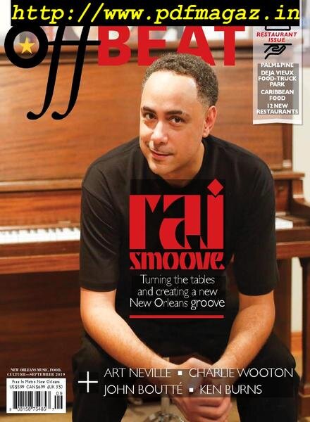 OffBeat Magazine – September 2019 Cover