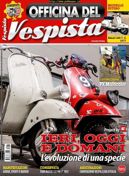 Officina del Vespista – settembre 2019 Cover
