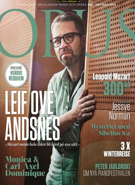 OPUS – 23 oktober 2019 Cover