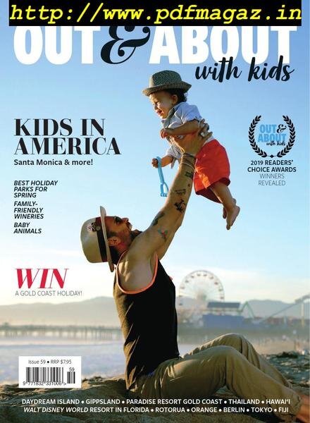 Out & About With Kids – Spring 2019 Cover
