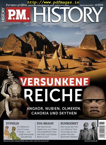 P.M History – November 2019 Cover