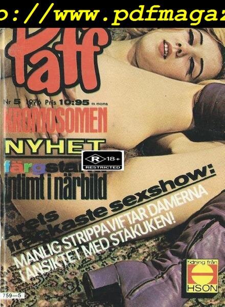 Paff – Nr. 5, 1976 Cover