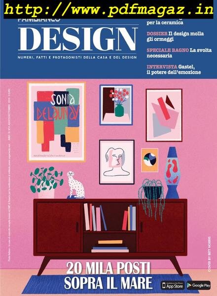 Pambianco Design – Agosto-Settembre 2019 Cover