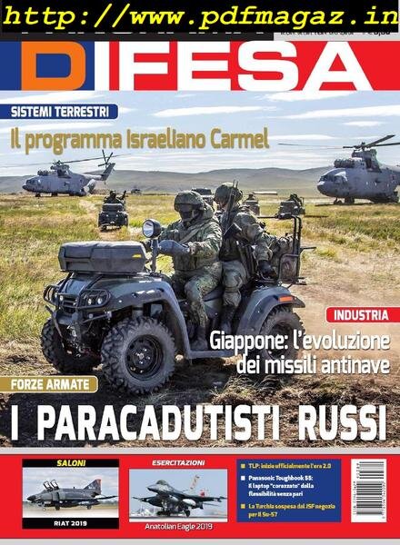 Panorama Difesa – Ottobre 2019 Cover
