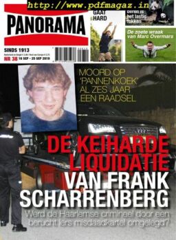 Panorama Netherlands – 18 september 2019