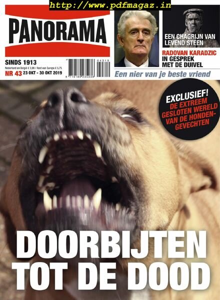 Panorama Netherlands – 23 oktober 2019 Cover