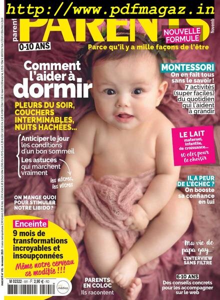 Parents France – 01 octobre 2019 Cover