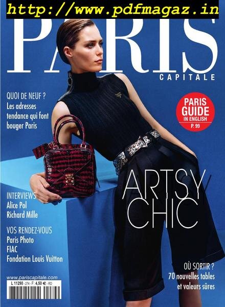 Paris Capitale – 07 octobre 2019 Cover