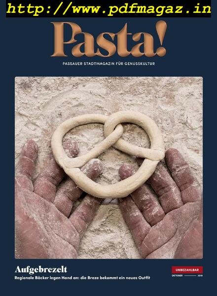 Pasta! – Oktober 2019 Cover
