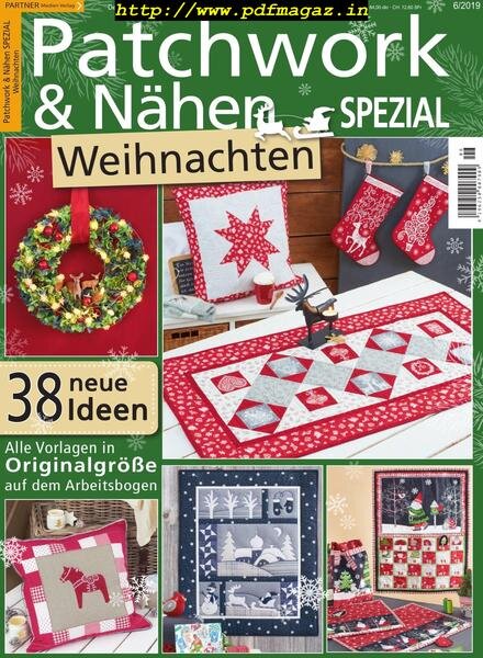 Patchwork & Nahen Spezial – Nr.6 2019 Cover