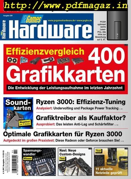 PC Games Hardware – November 2019 Cover