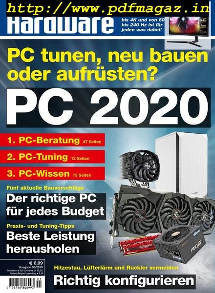 PC Games Hardware Sonderheft – September 2019 Cover