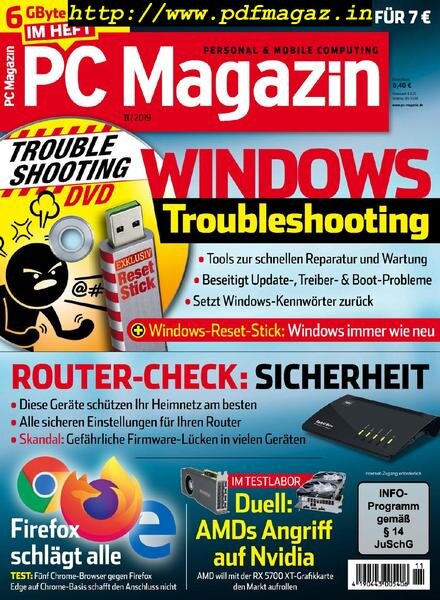 PC Magazin – November 2019 Cover