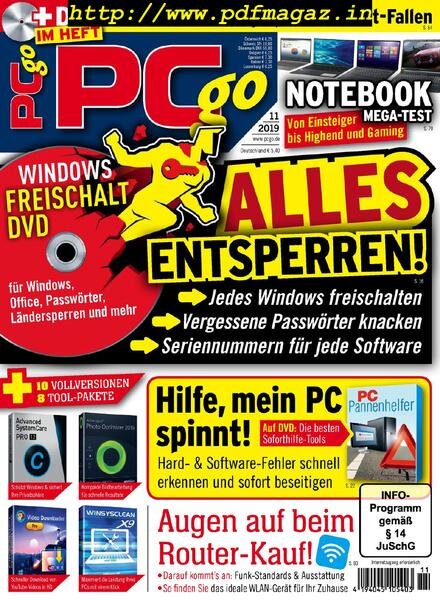 PCgo – November 2019 Cover