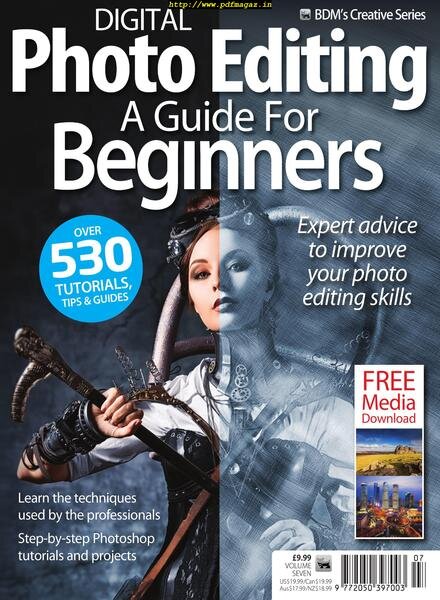 Photo Editing a Guide for Beginners – September 2019 Cover