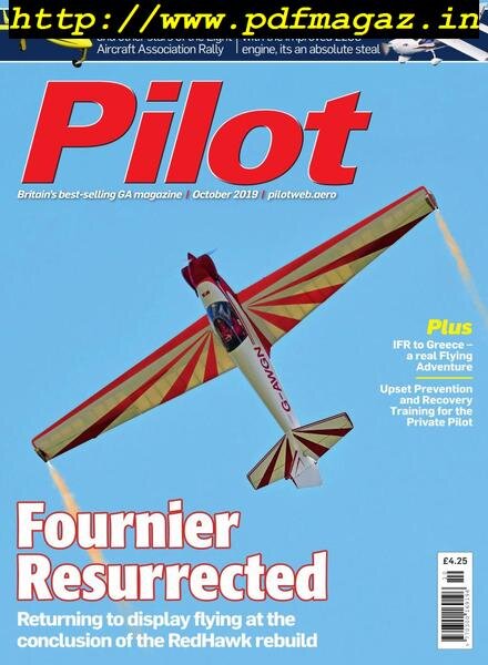Pilot – October 2019 Cover