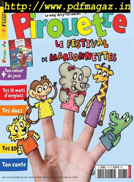 Pirouette – septembre 2019 Cover