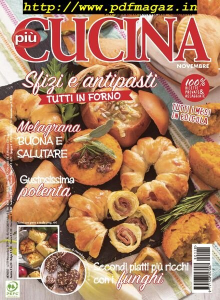 piuCUCINA – Novembre 2019 Cover