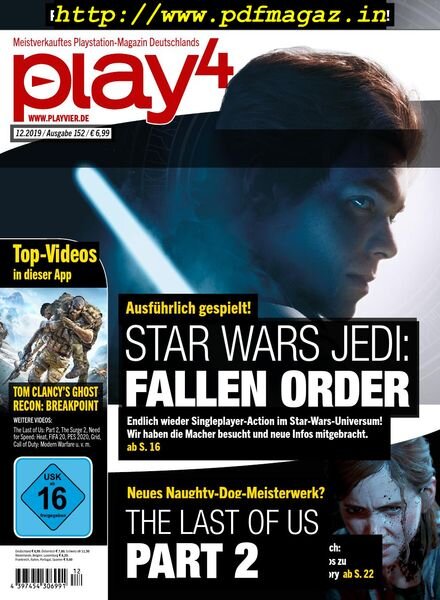 Play4 Germany – Dezember 2019 Cover