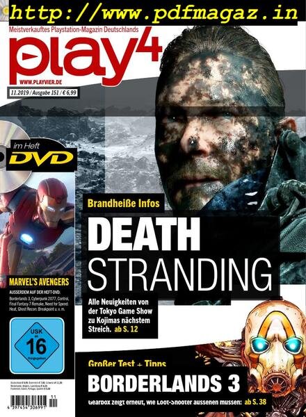 Play4 – Oktober 2019 Cover