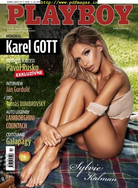 Playboy Slovakia – Oktober 2019 Cover