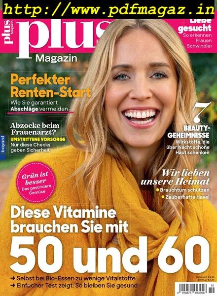 Plus Magazin – Oktober 2019 Cover