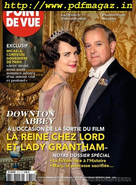 Point de Vue – 25 septembre 2019 Cover
