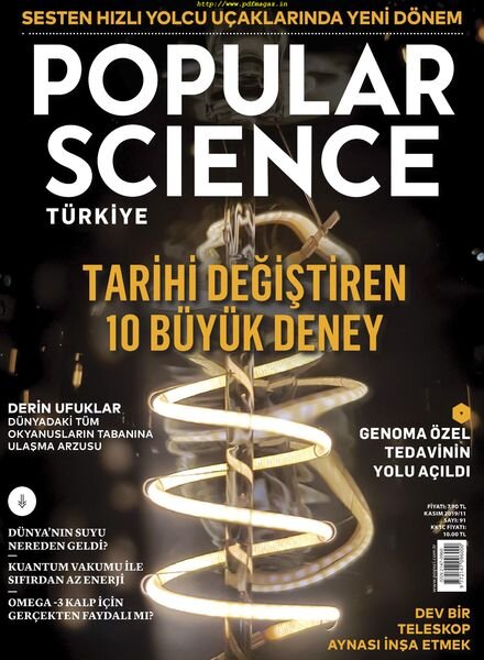 Popular Science – Turkey – 31 Ekim 2019 Cover