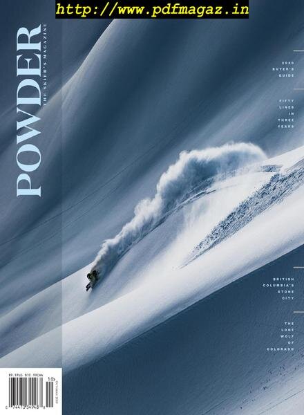 Powder – October 2019 Cover