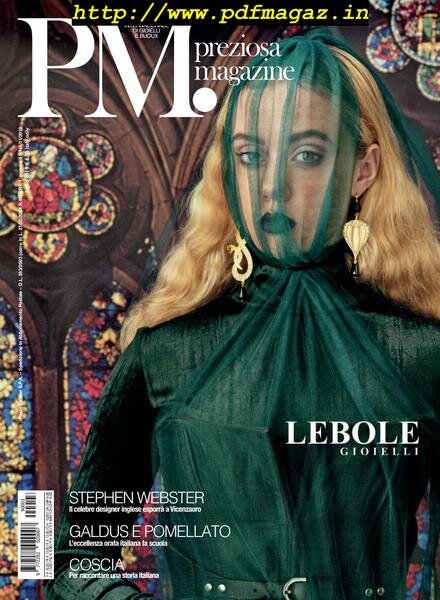Preziosa Magazine – Luglio 2019 Cover