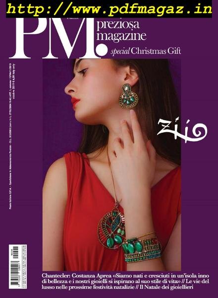 Preziosa Magazine – Ottobre 2019 Cover