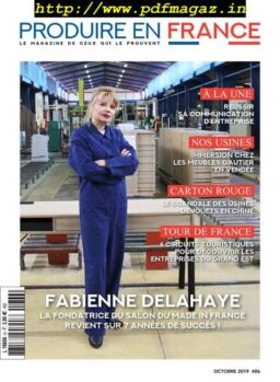 Produire en France – novembre 2019