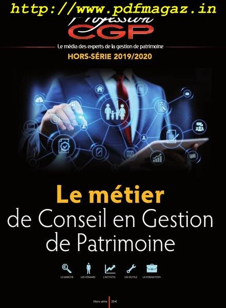 Profession CGP – Hors-Serie – septembre 2019 Cover