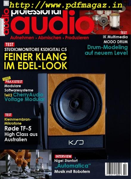 Professional Audio – Oktober 2019 Cover