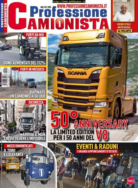 Professione Camionista – agosto 2019 Cover