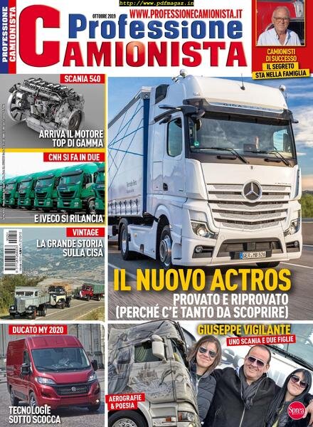 Professione Camionista – ottobre 2019 Cover