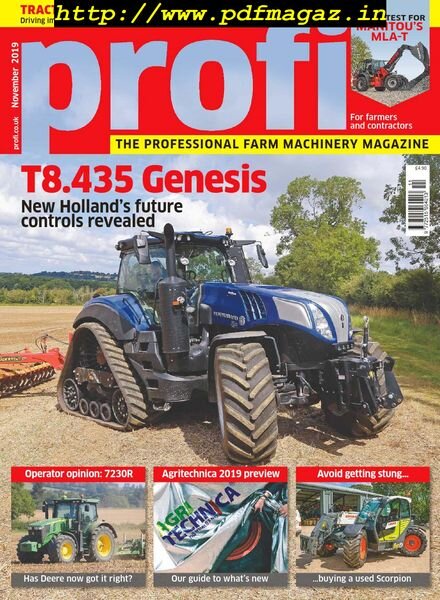 Profi International – November 2019 Cover