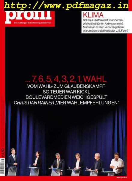 Profil – 22 September 2019 Cover