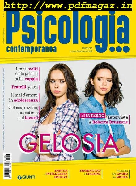 Psicologia Contemporanea – Novembre 2019 Cover
