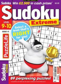 PuzzleLife Sudoku Extreme – September 2019