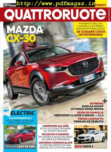 Quattroruote Italia – ottobre 2019 Cover