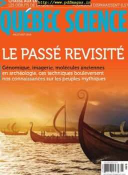 Quebec Science – Juillet-Aout 2019