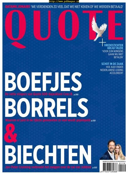 Quote – november 2019 Cover
